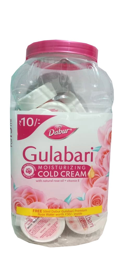 Gulabari Moisturizing Cold Cream 15ml, Rs-10 | Pack of 24